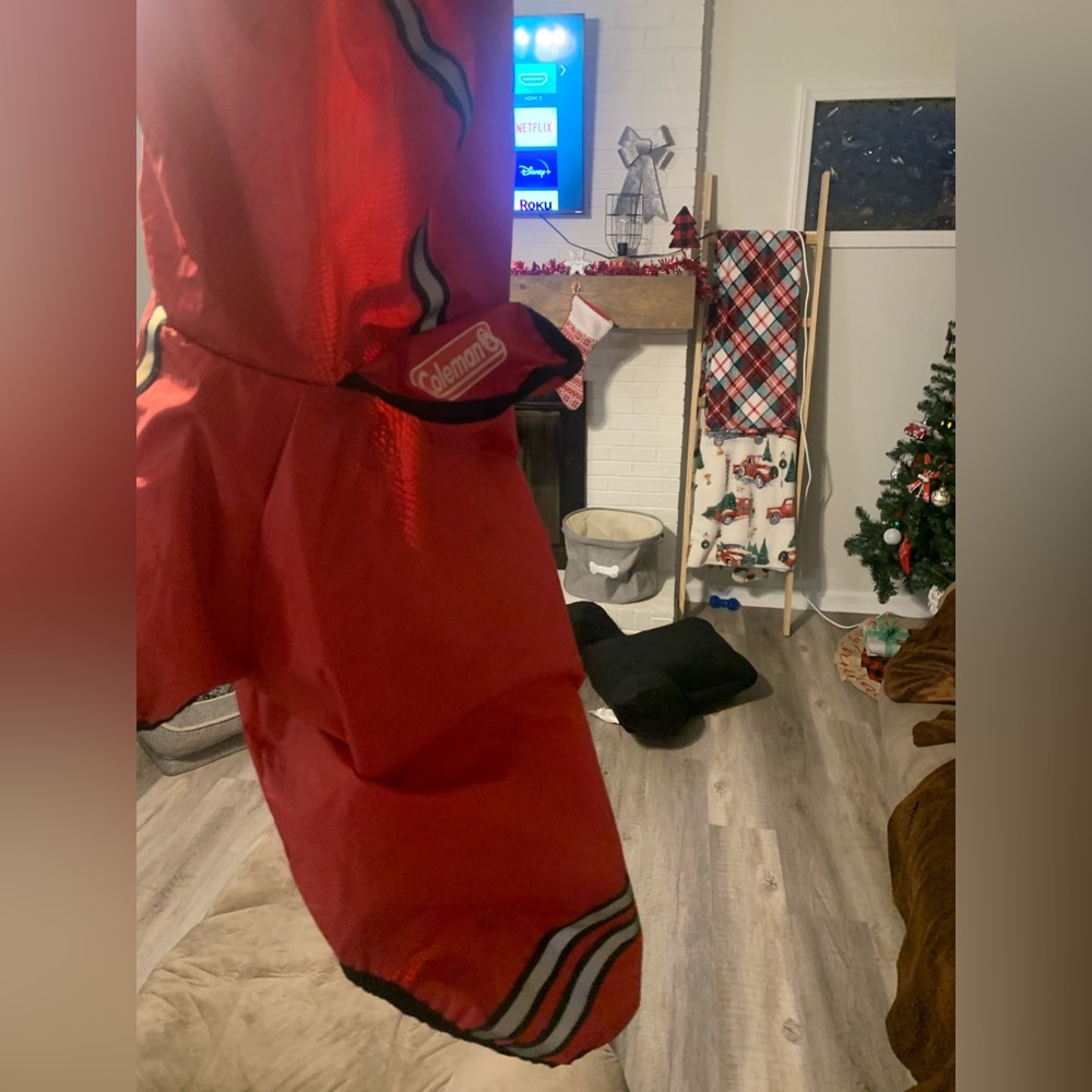 Dog puppy rain jacket coat - Picture 2 of 3